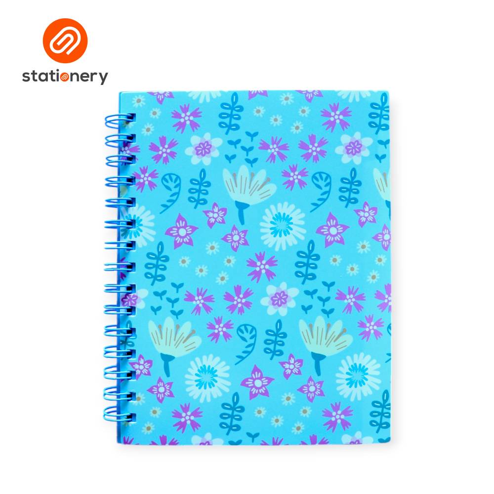 5 Subject Notebook PP with Pouch - Floral-zoom-10