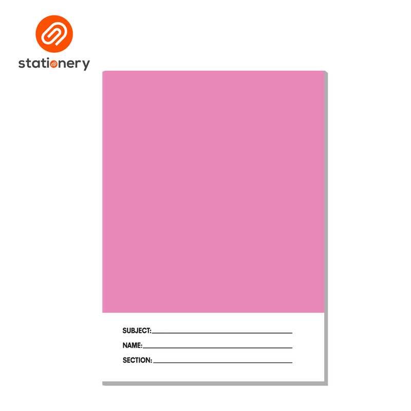 Pastel Colors Writing Notebook 80lvs Pack of 8-zoom-