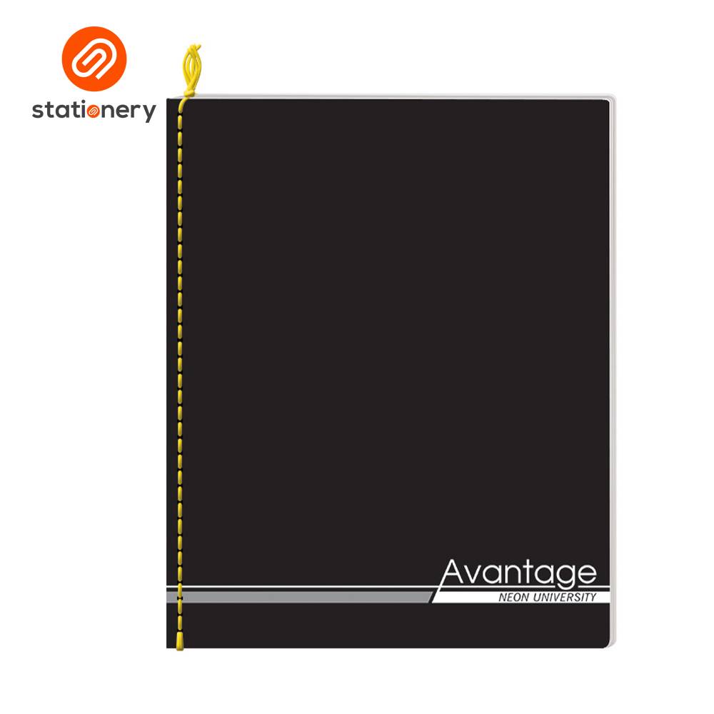 Advance Avantage Neon University Yarn Notebook - Assorted-12