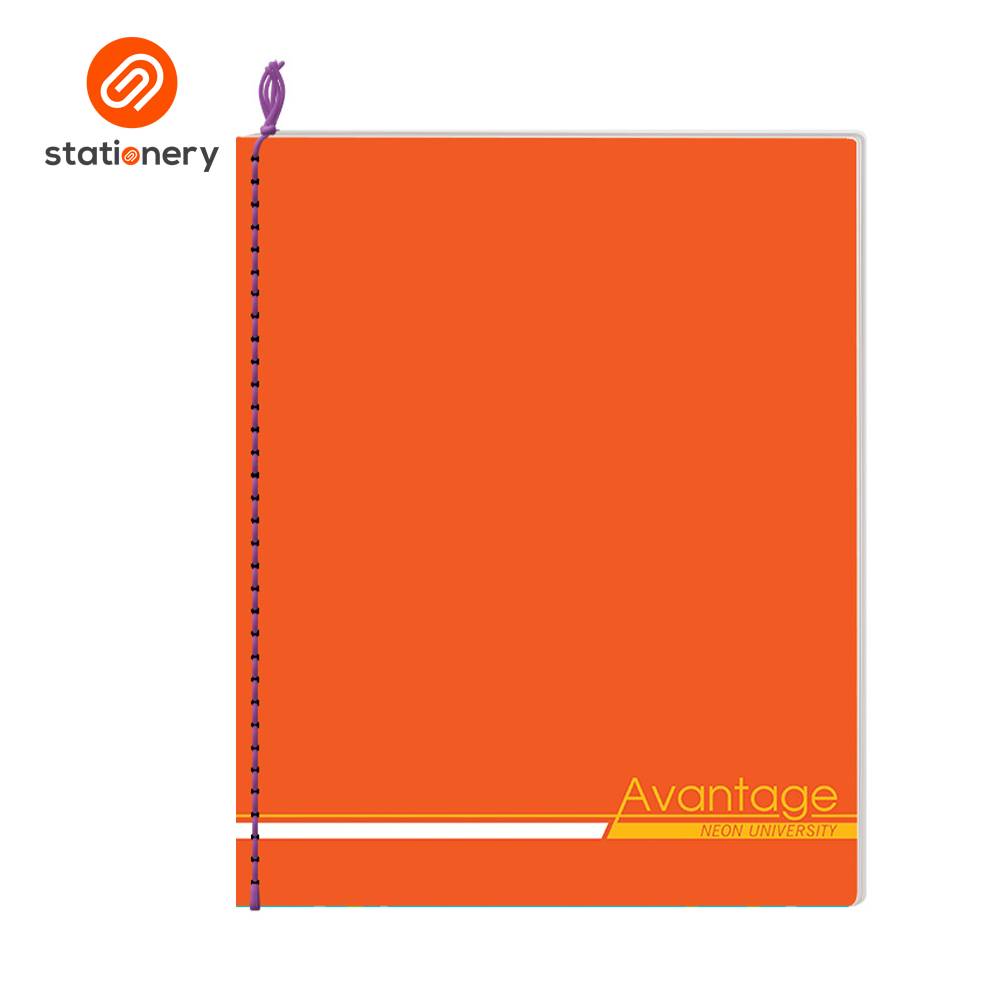 Advance Avantage Neon University Yarn Notebook - Assorted-9