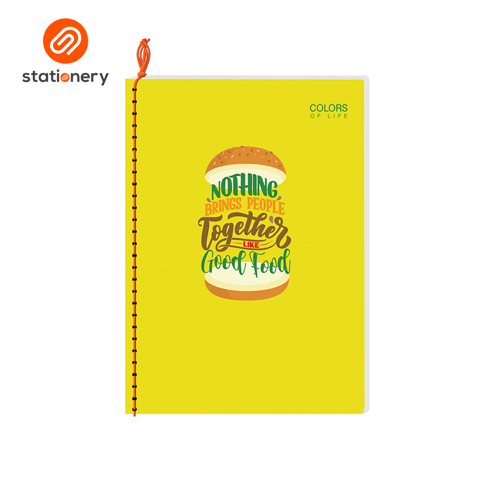 Advance Colors of Life Yarn Notebook 80lvs Pack of 7-5