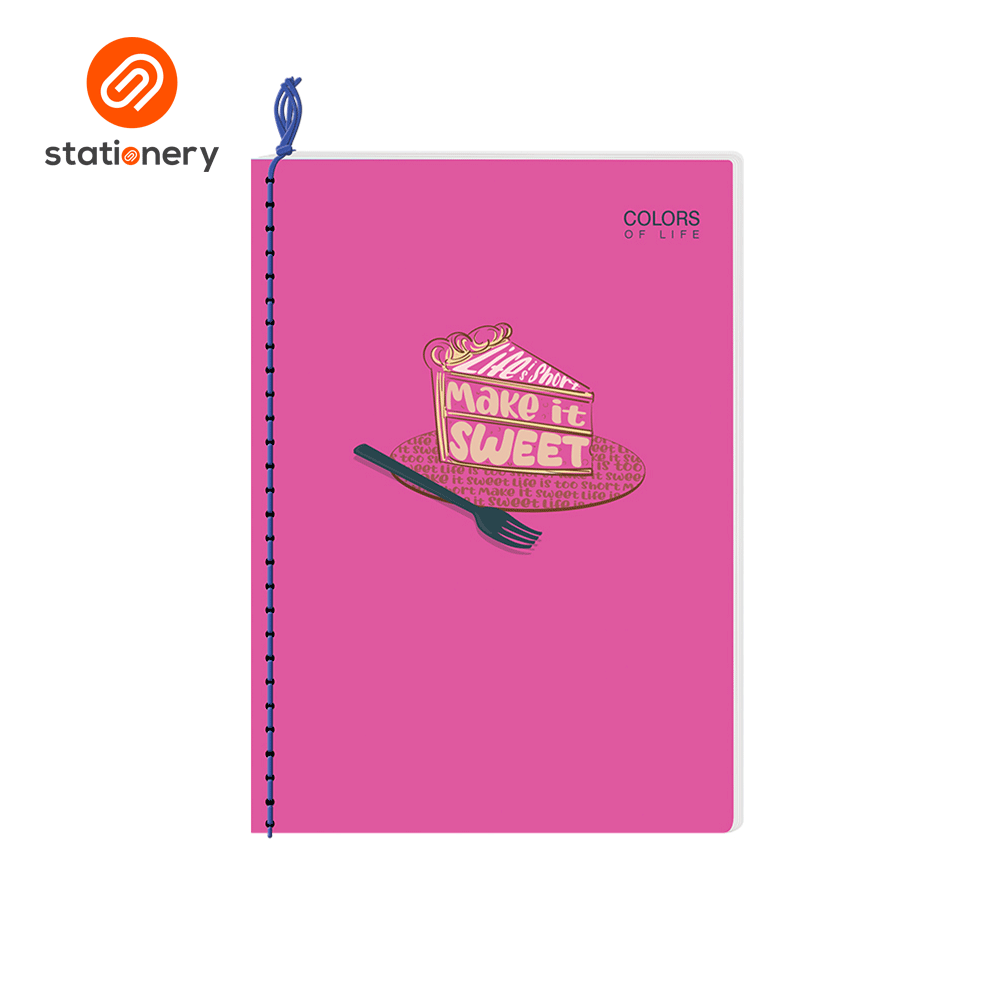 Advance Colors of Life Yarn Notebook 80lvs Pack of 7-9