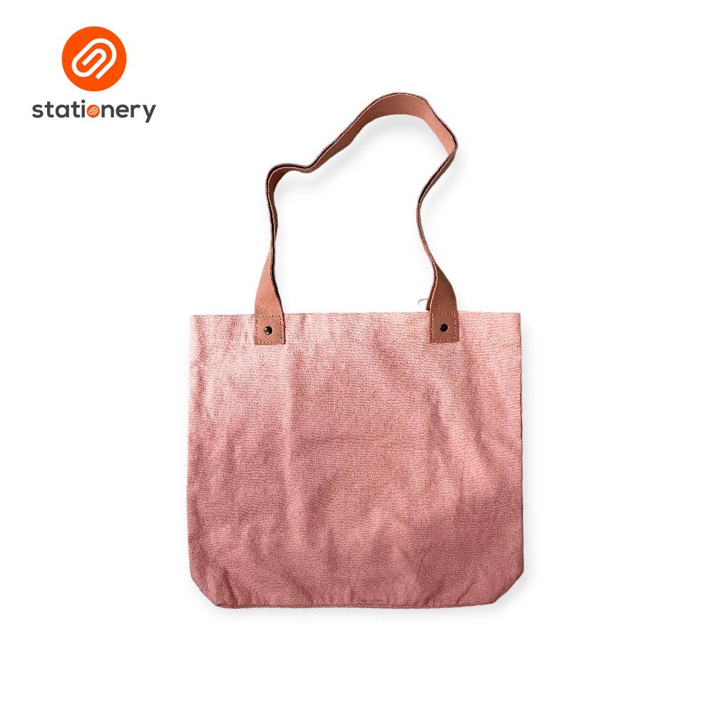 Totebag Leatherette Handle Plain-8