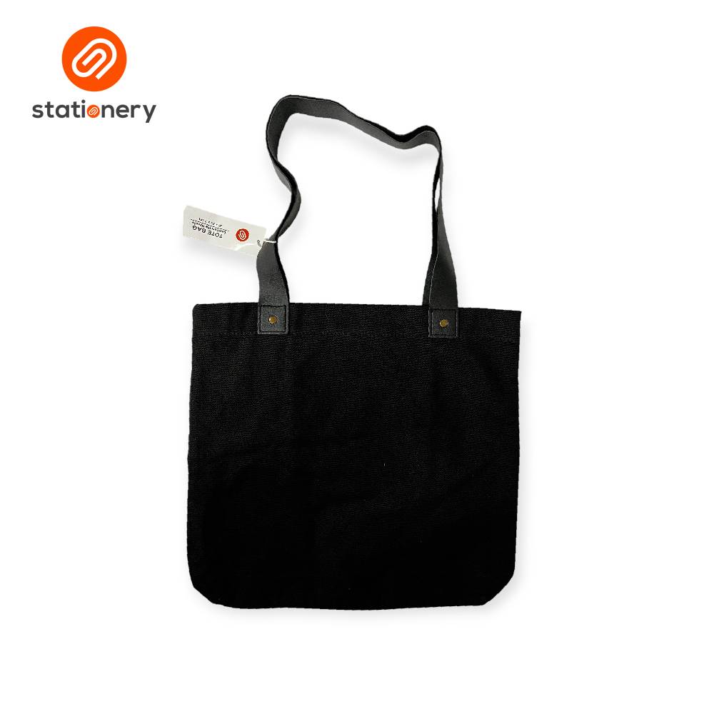 Totebag Leatherette Handle Plain-10