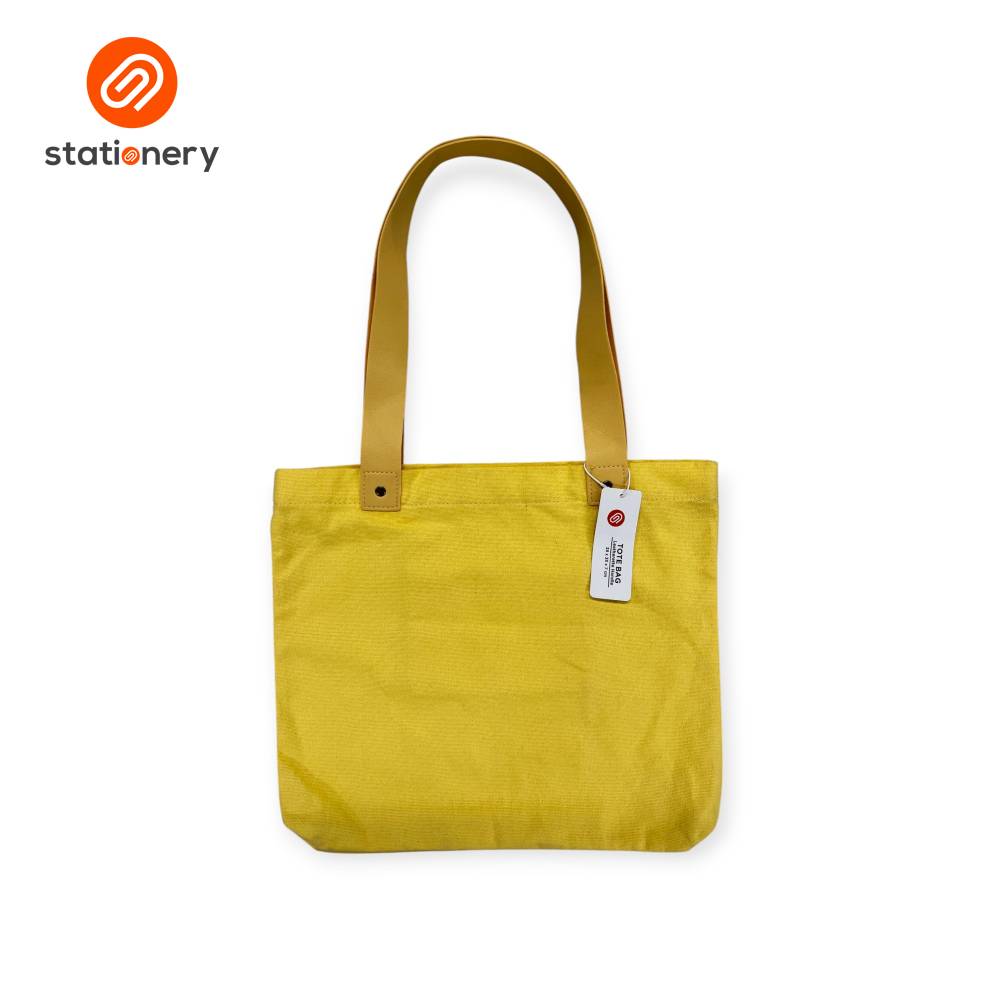 Totebag Leatherette Handle Plain-zoom-6