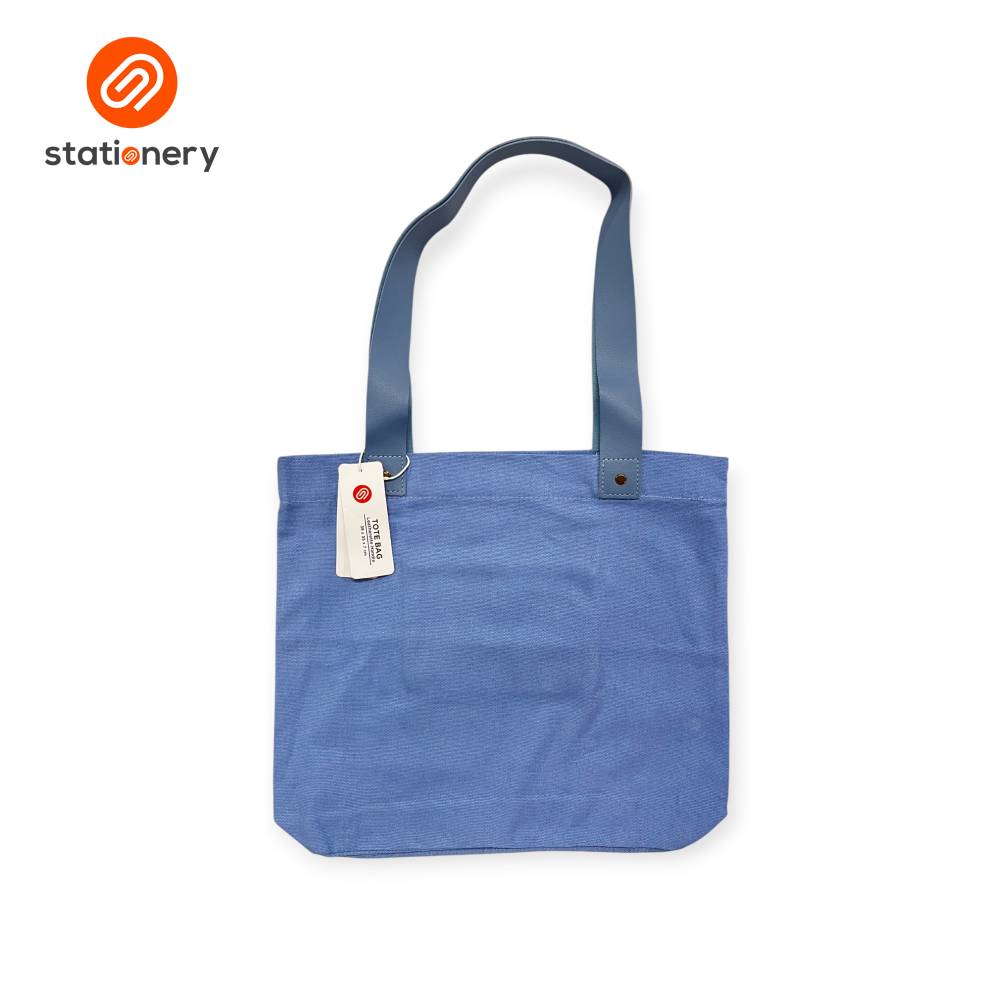 Totebag Leatherette Handle Plain-2
