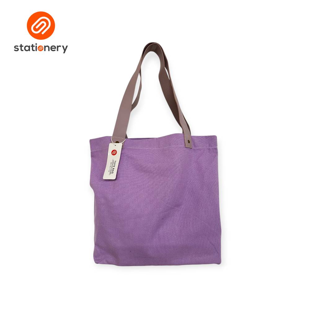 Totebag Leatherette Handle Plain-zoom-3