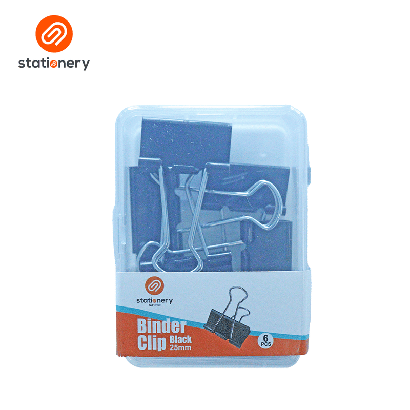 Stationery Black Binder Clip-zoom-