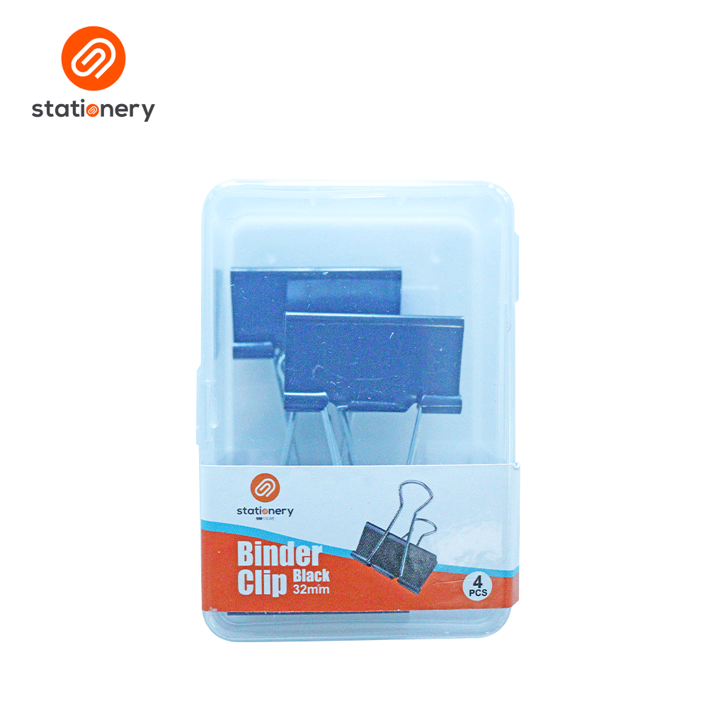 Stationery Black Binder Clip-zoom-3