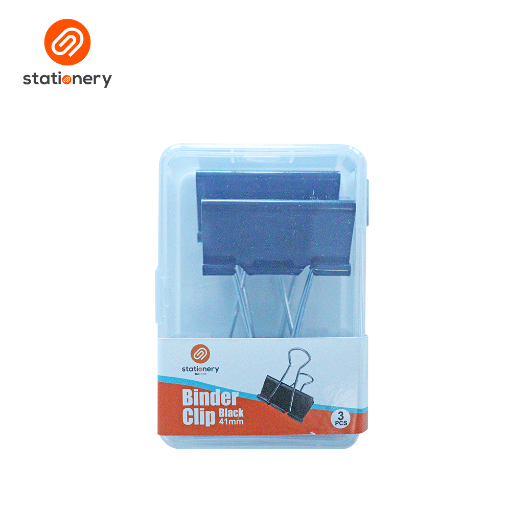 Stationery Black Binder Clip-4
