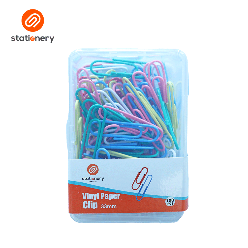 Stationery Colored Paper Clip 33mm - 100 pcs per Pack-1