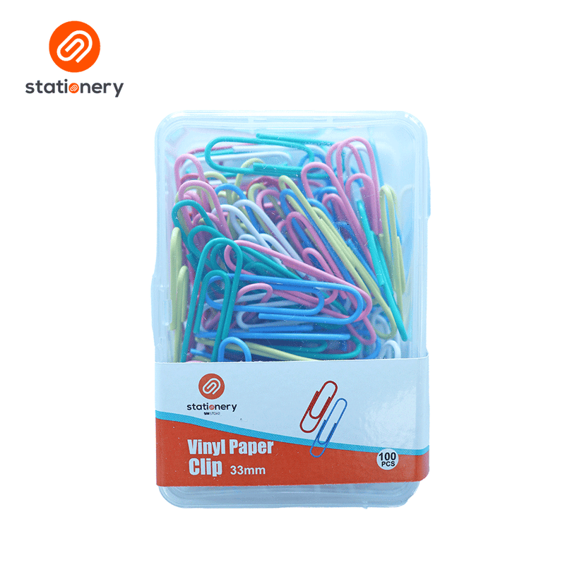 Stationery Colored Paper Clip 33mm - 100 pcs per Pack-zoom-