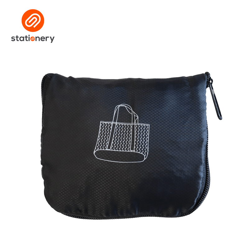 Explore Foldable Mesh Tote Bag-zoom-