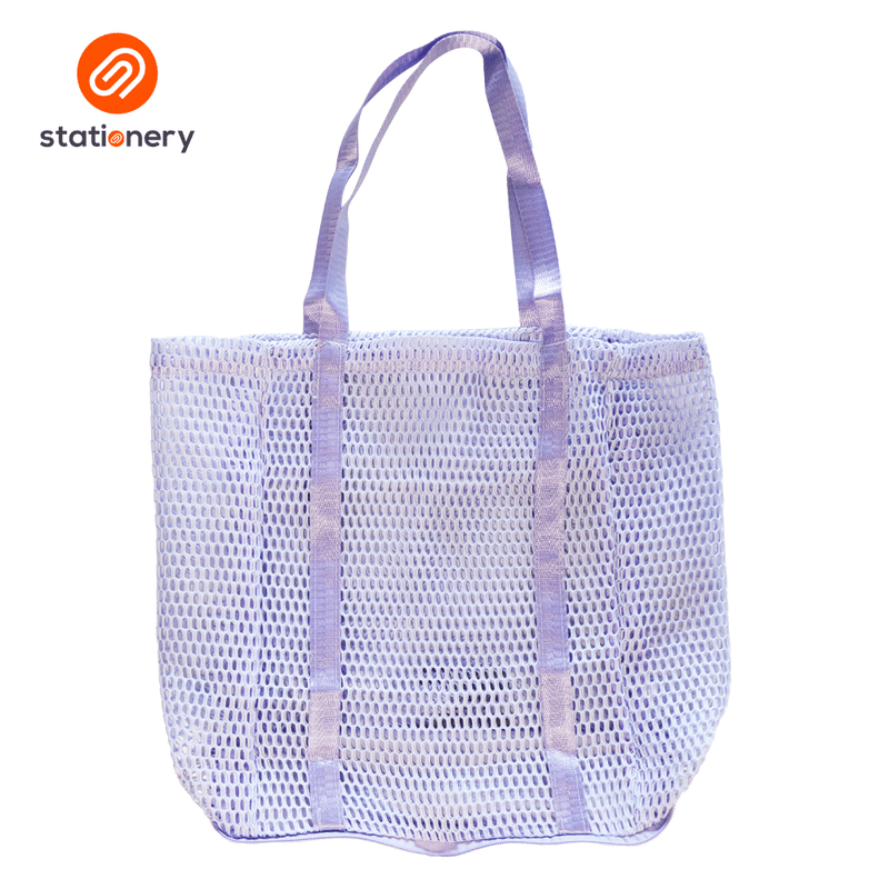 Explore Foldable Mesh Tote Bag-zoom-