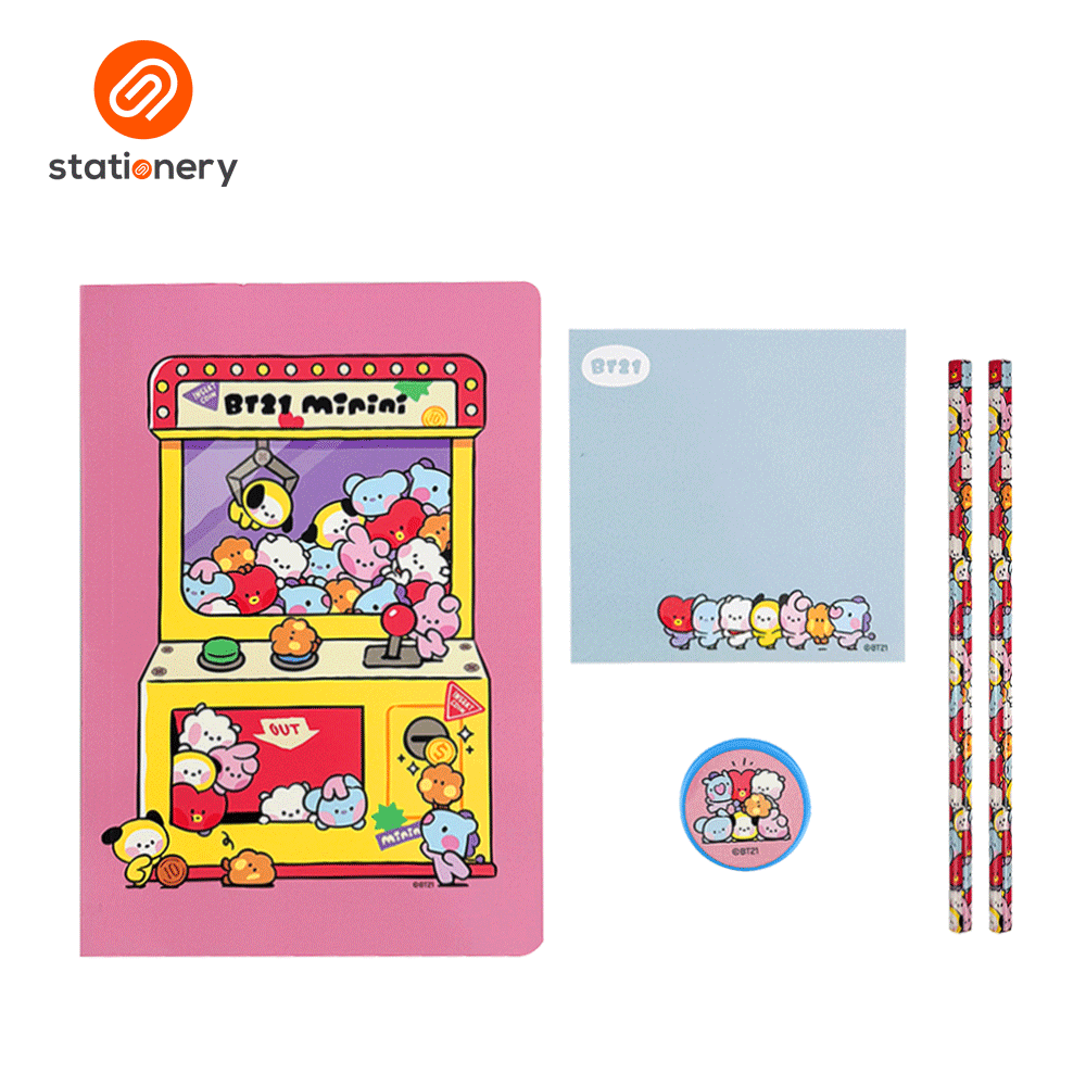 BT21 Minini Stationery Set-zoom-2