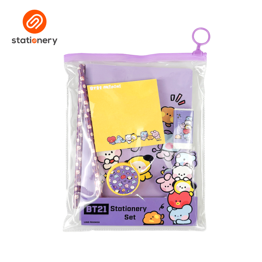 BT21 Minini Stationery Set-zoom-3
