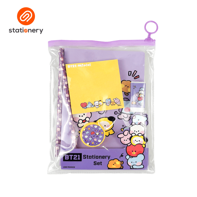 BT21 Minini Stationery Set-zoom-