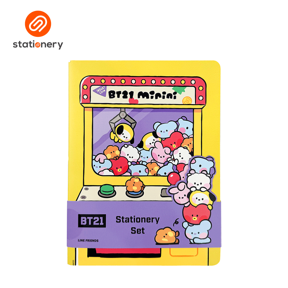 BT21 Minini Soft Cover Notebook 3s-4