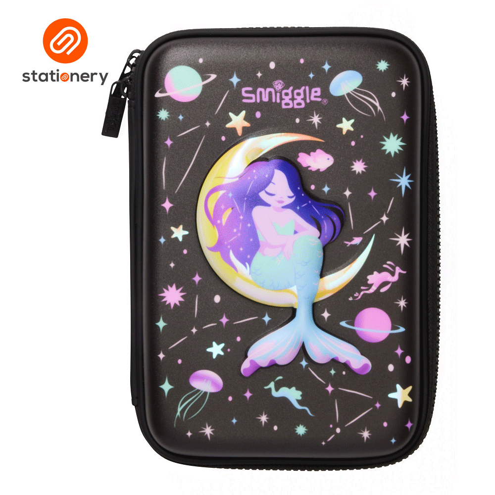 Smiggle Limitless Hardtop Pencil Case Black Mix – SM Stationery