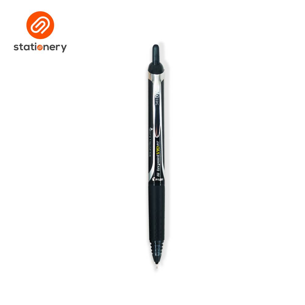 Pilot Hi-Tecpoint V10RT Roller Ball Pen Black – SM Stationery