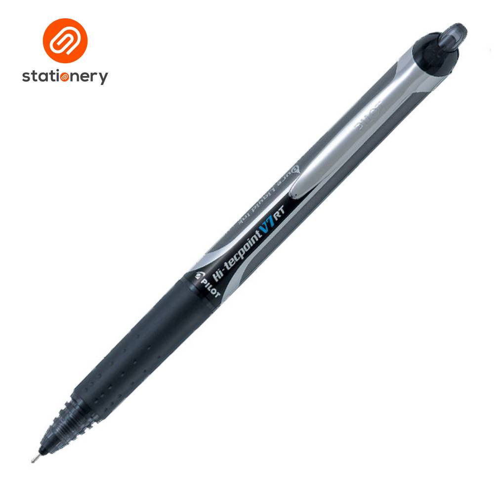 Pilot Hi-Tecpoint V7RT Roller Ball Pen 0.7mm - Black