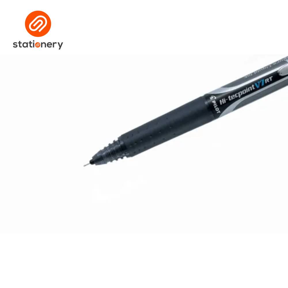 Pilot Hi-Tecpoint V7RT Roller Ball Pen 0.7mm - Black-zoom-3