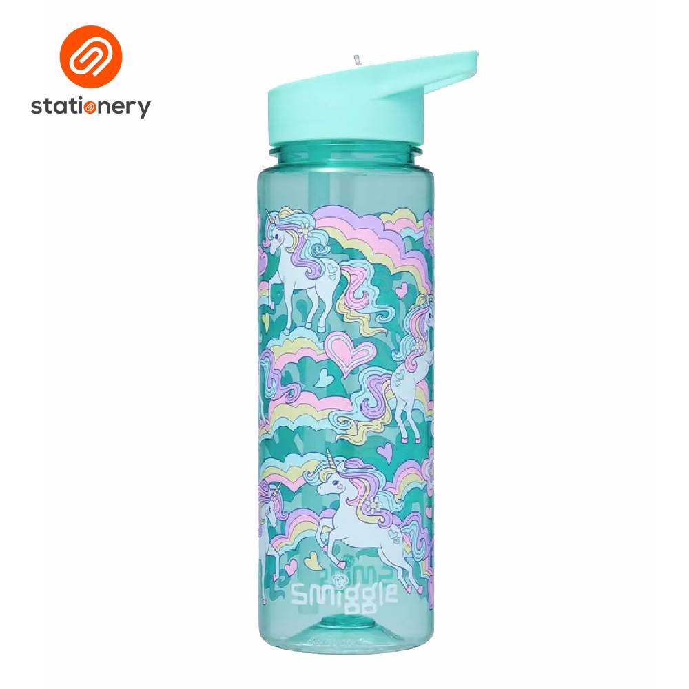 Smiggle Limitless Spout Plastic Drink Bottle 750mL Mint – SM