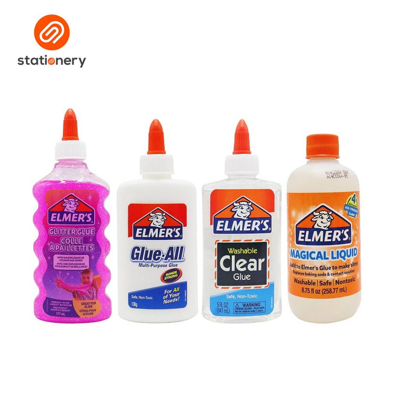 Elmer's Super Slime Kit Berry Milk Tea Slime-zoom-