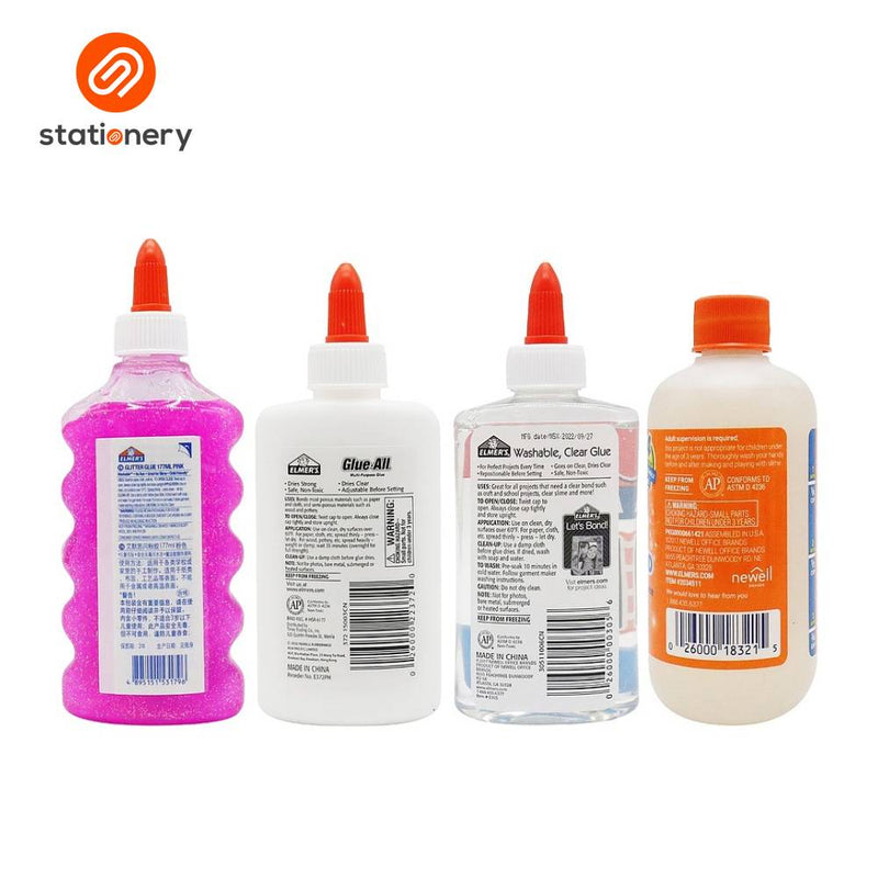 Elmer's Super Slime Kit Berry Milk Tea Slime-zoom-