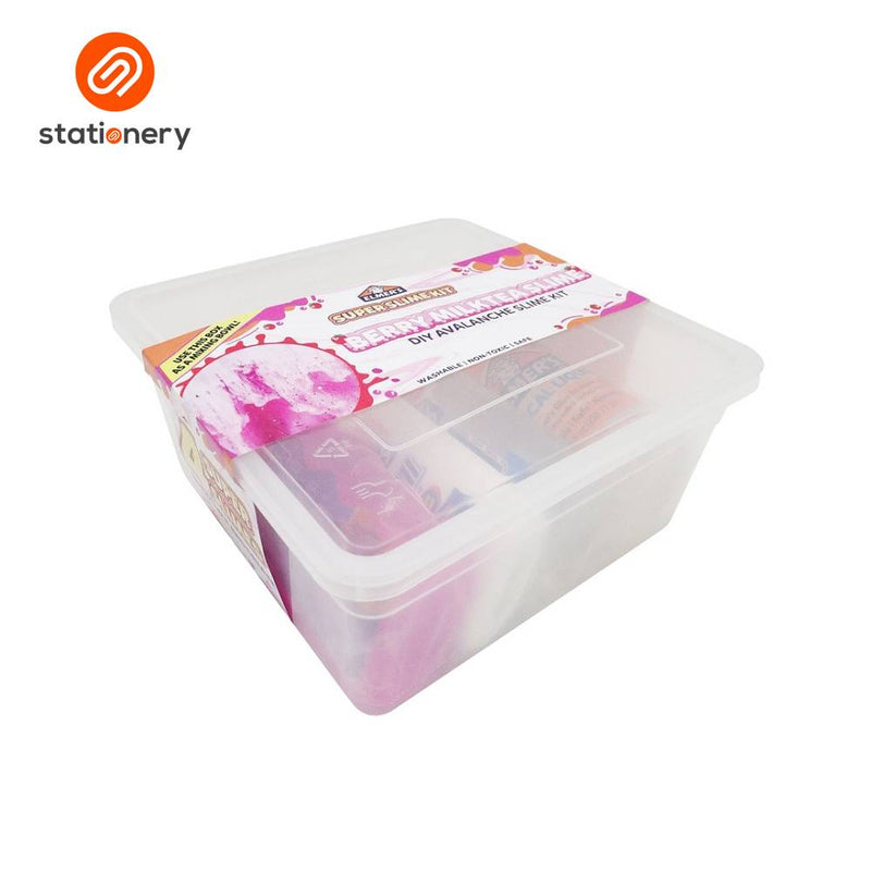 Elmer's Super Slime Kit Berry Milk Tea Slime-zoom-