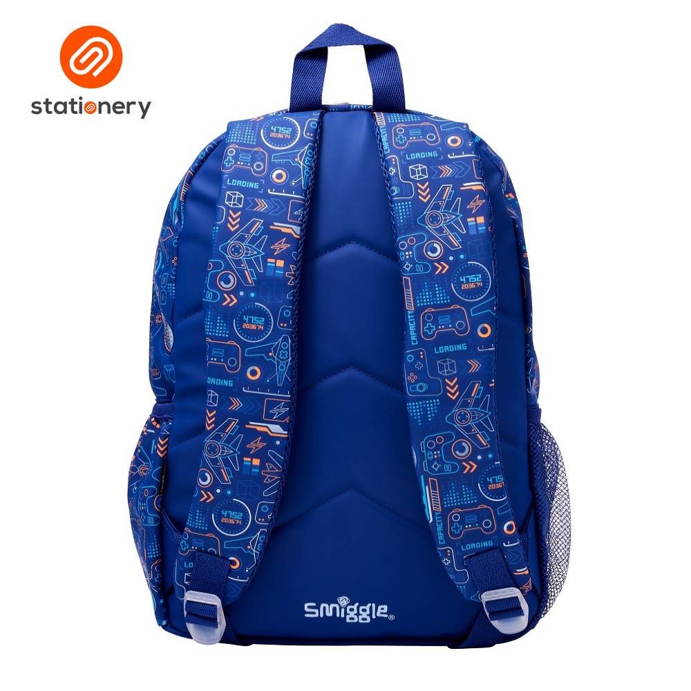 Smiggle Beta Classic Backpack - Navy-zoom-2