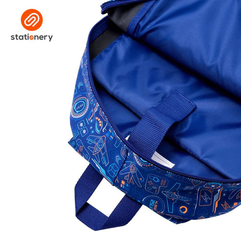 Smiggle Beta Classic Backpack - Navy-zoom-