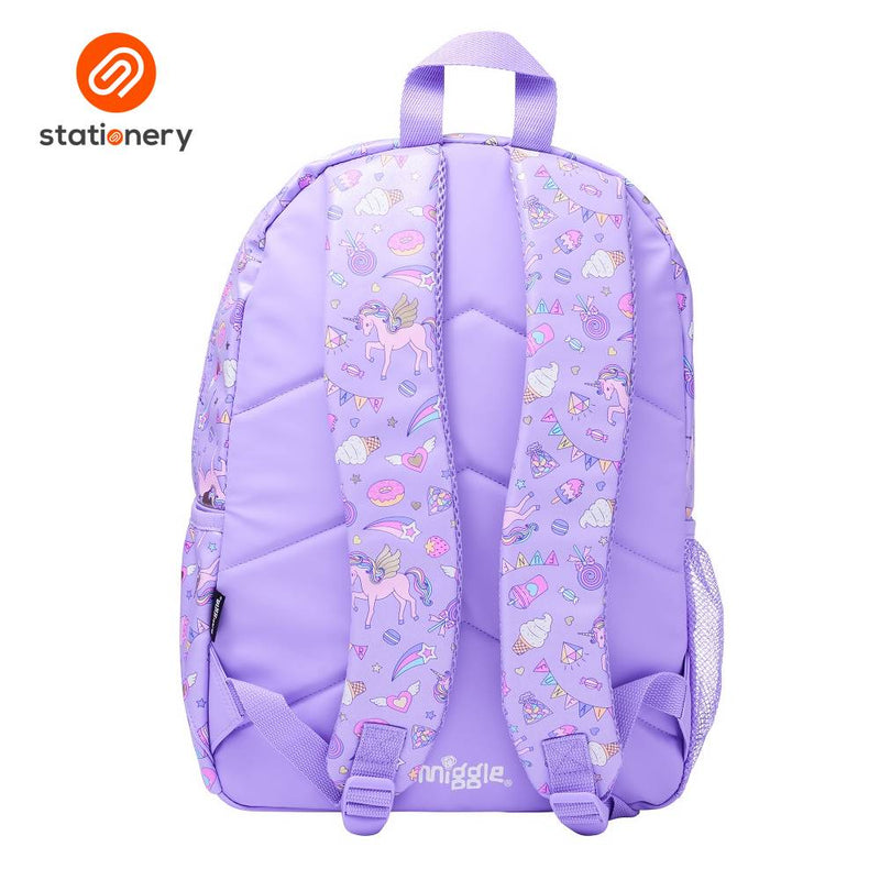 Smiggle Fun Fair Classic Backpack - Lilac-zoom-