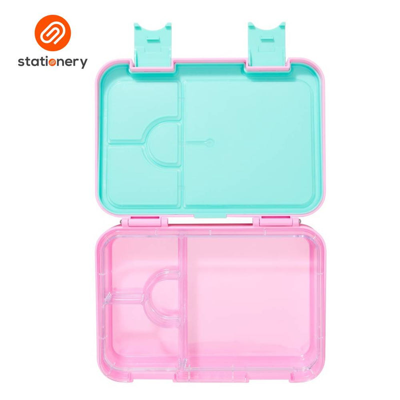 Smiggle Peppa Pig Medium Happy Bento Lunchbox - Pink-zoom-