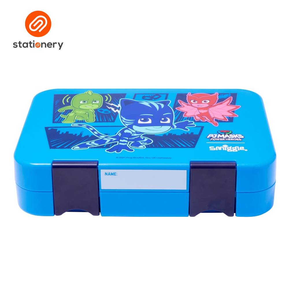 Smiggle Pj Masks Power Heroes Medium Happy Bento Lunchbox - Navy-zoom-2