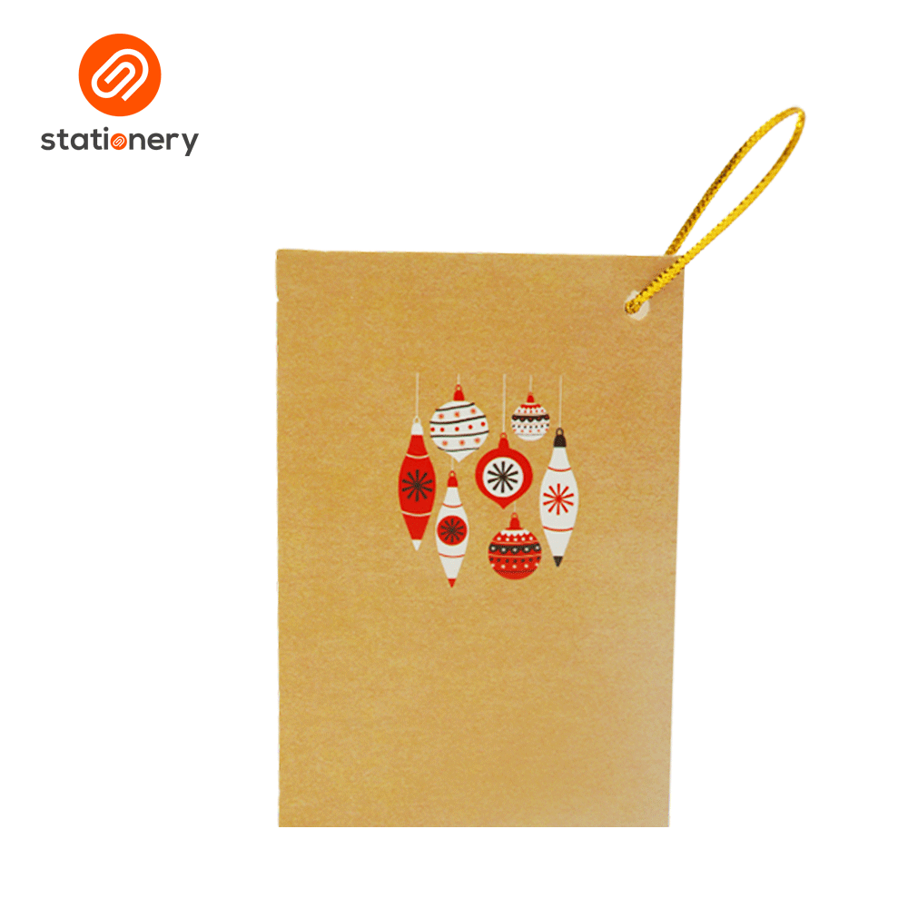 Christmas Gift Tags Foil Stamping - 20 pcs per Pack-2