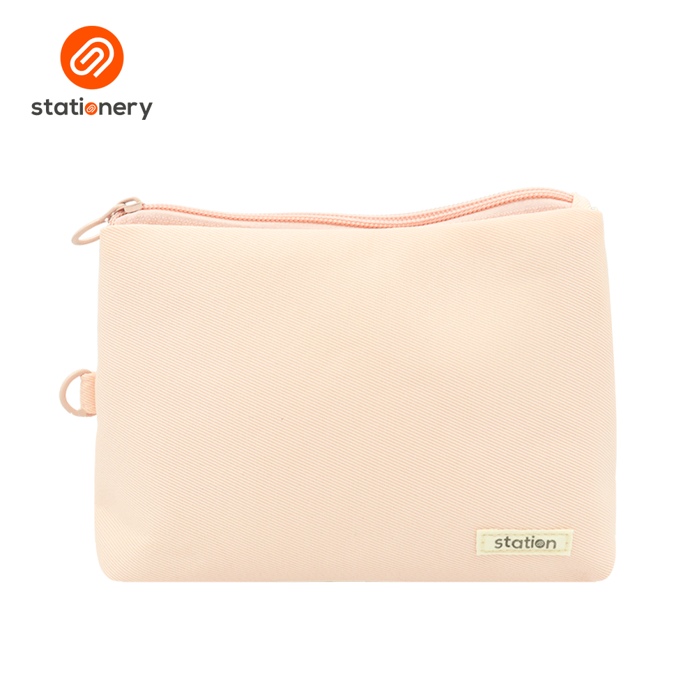 Triangular Twill Pouch - Pastel Colors-zoom-10