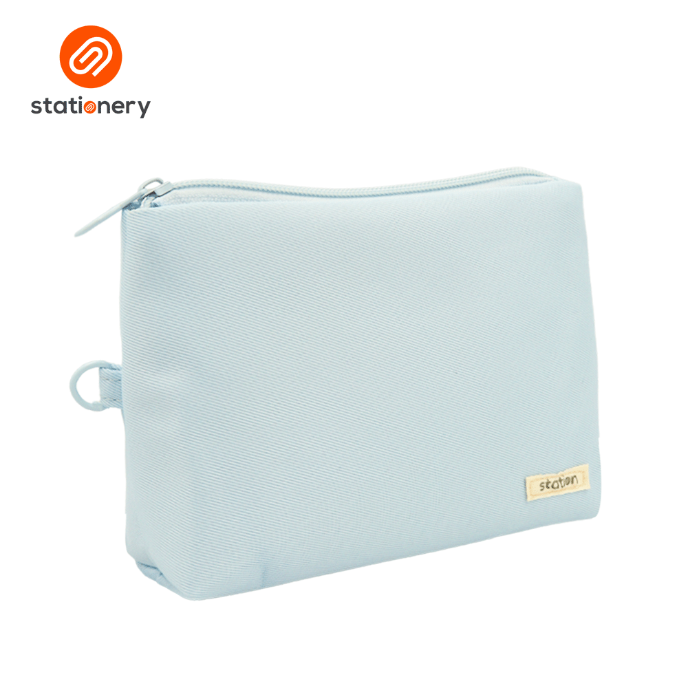 Triangular Twill Pouch - Pastel Colors-zoom-5