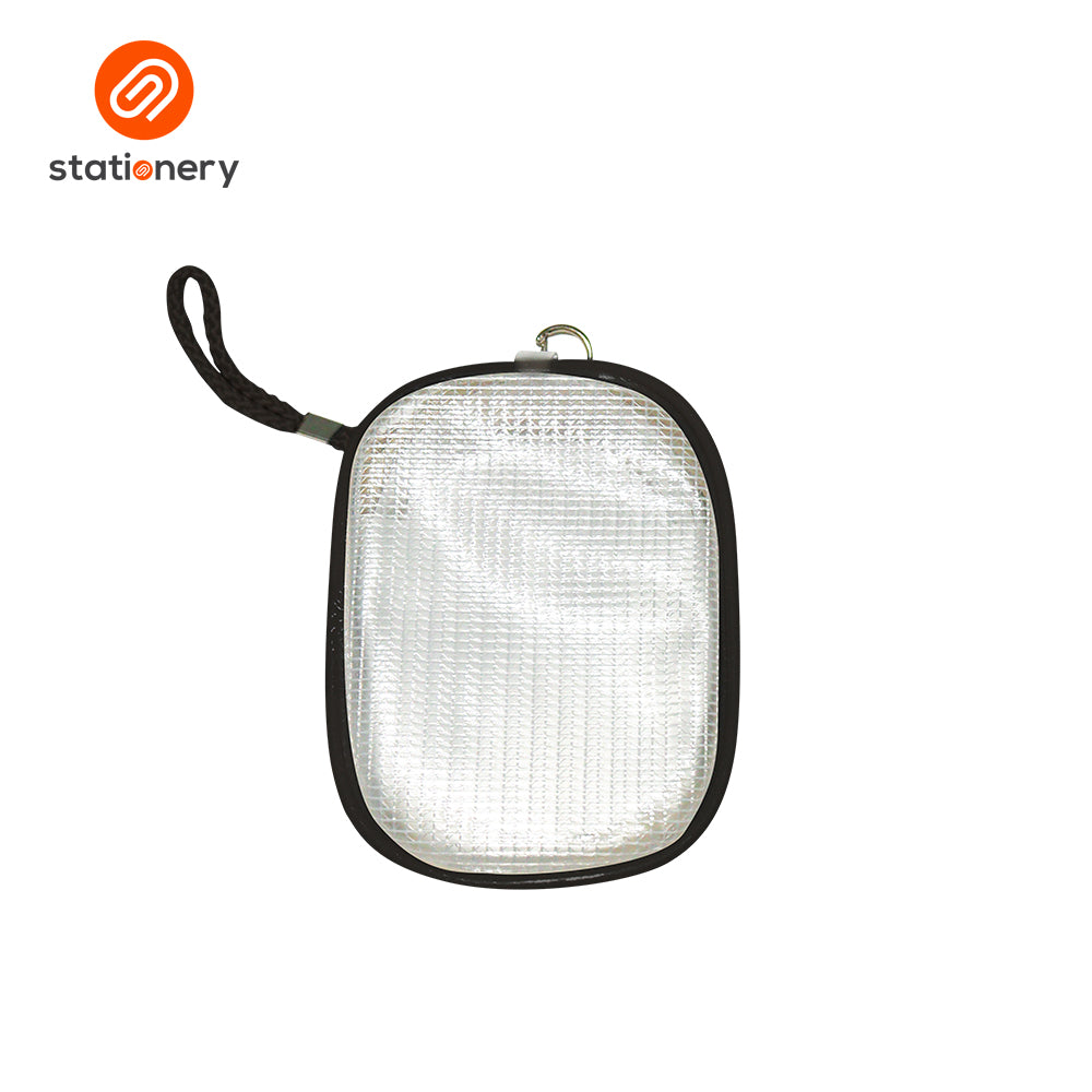 Clear Oblong Mesh Pouch with Colored Piping - 10.5x4x14cm-zoom-14