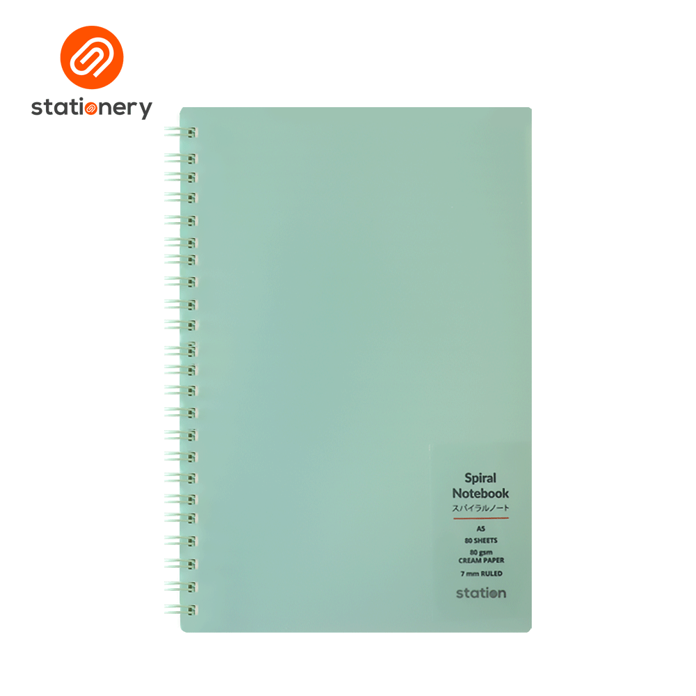 PP Cover Side Spiral Notebook - A5-zoom-2