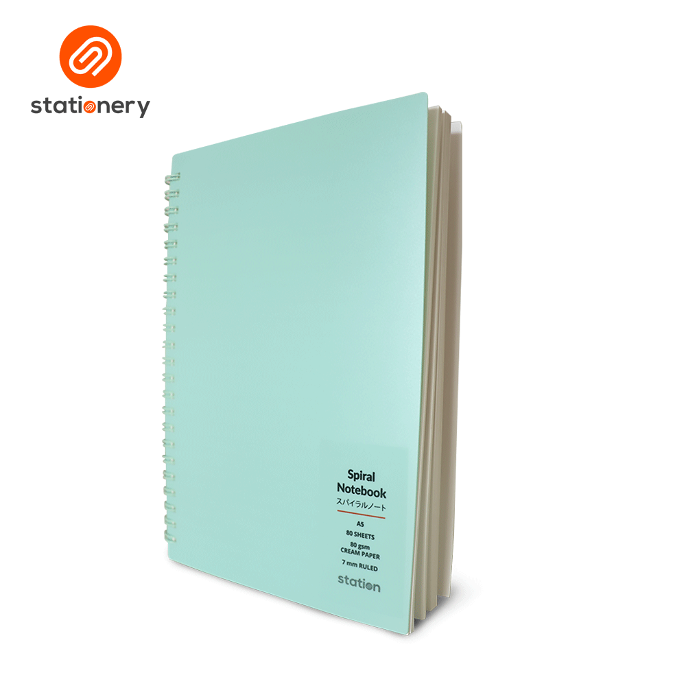 PP Cover Side Spiral Notebook - A5-zoom-3
