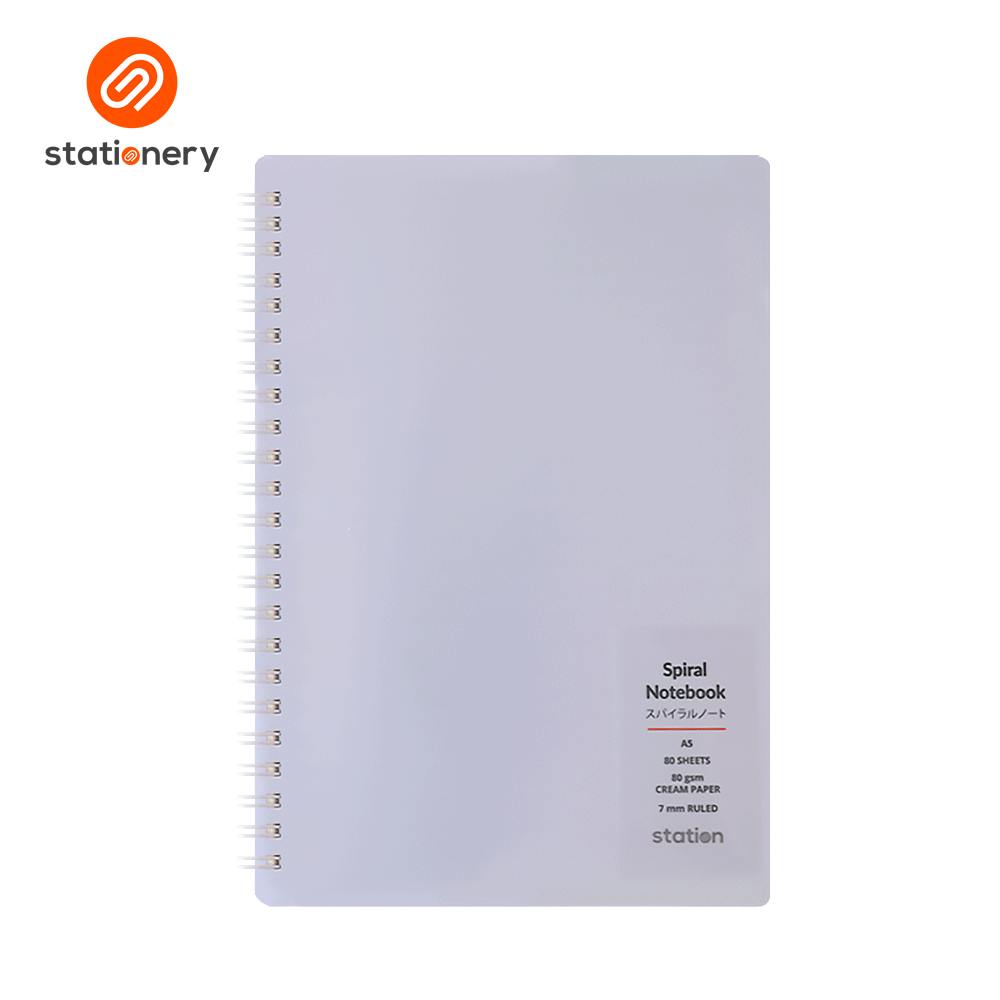PP Cover Side Spiral Notebook - A5-zoom-6
