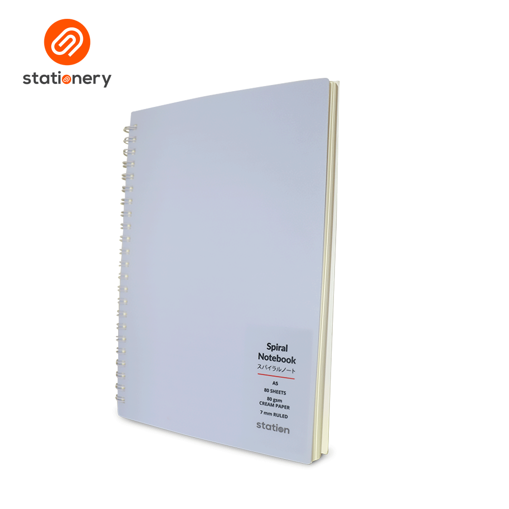 PP Cover Side Spiral Notebook - A5-7