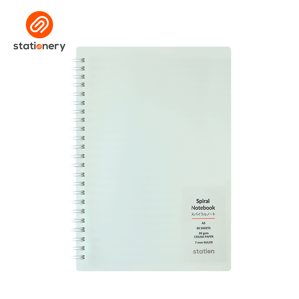 PP Cover Side Spiral Notebook - A5-12