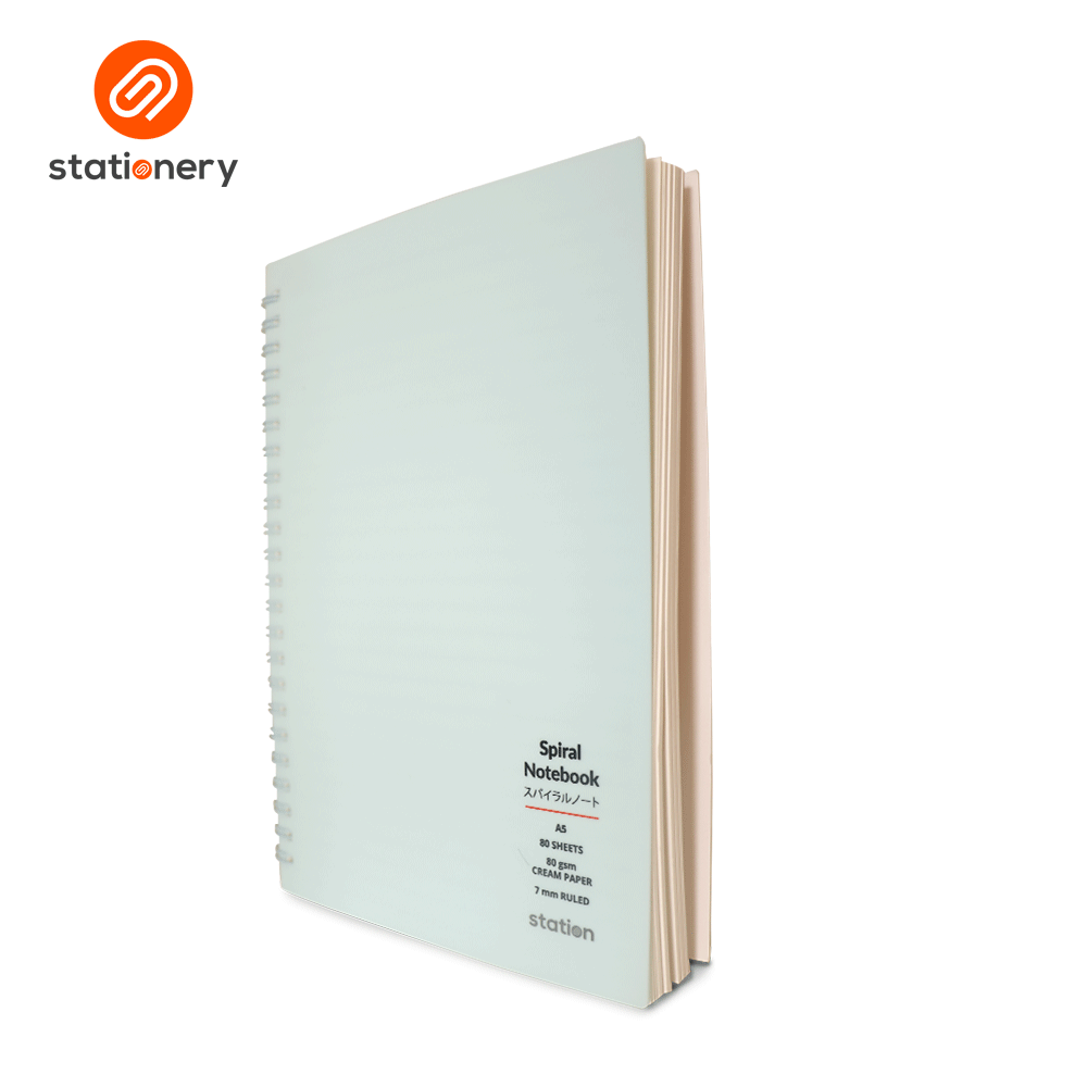 PP Cover Side Spiral Notebook - A5-13