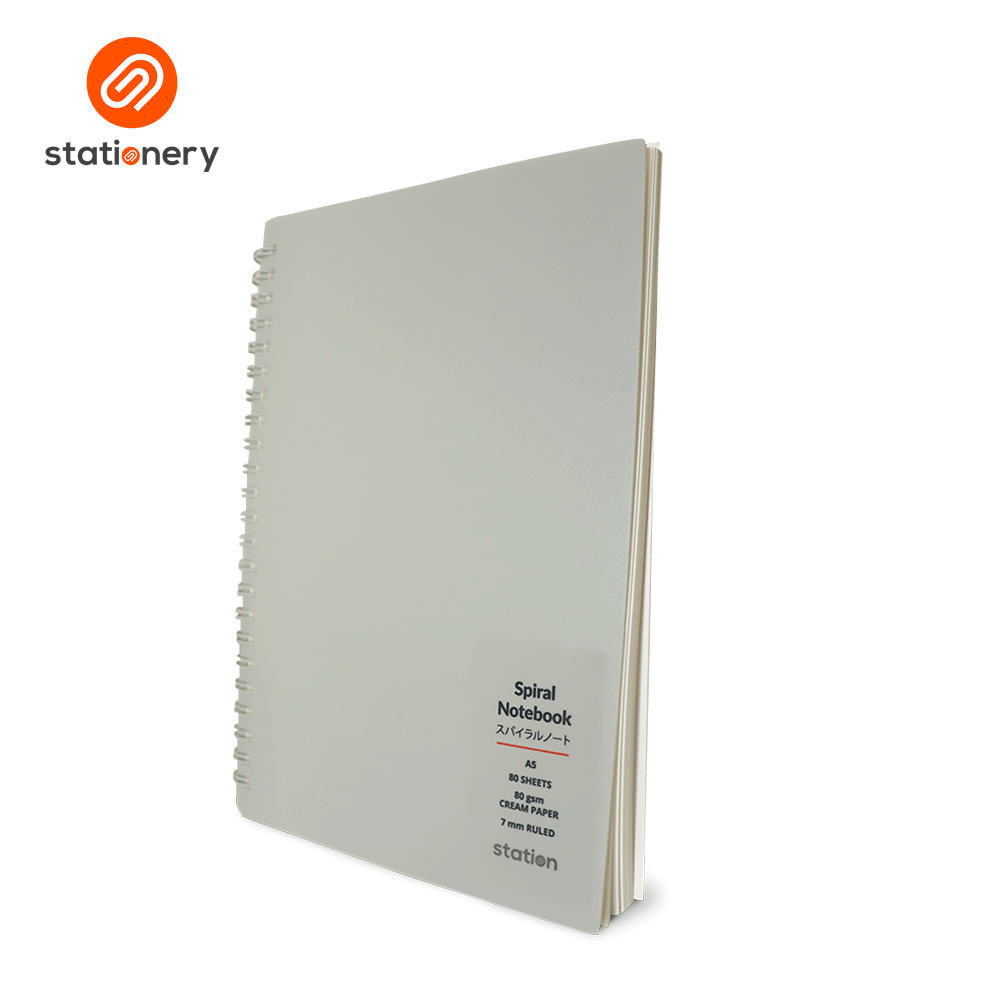 PP Cover Side Spiral Notebook - A5-zoom-17