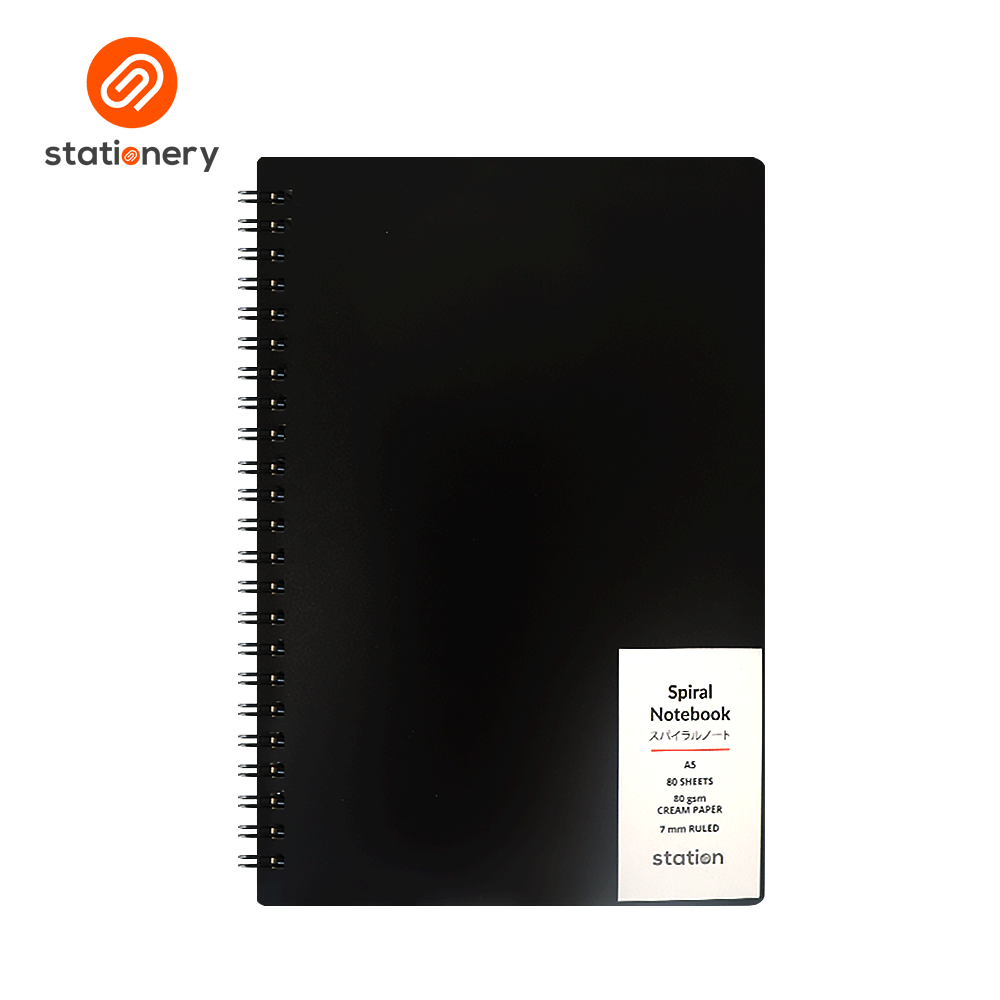 PP Cover Side Spiral Notebook - A5-18