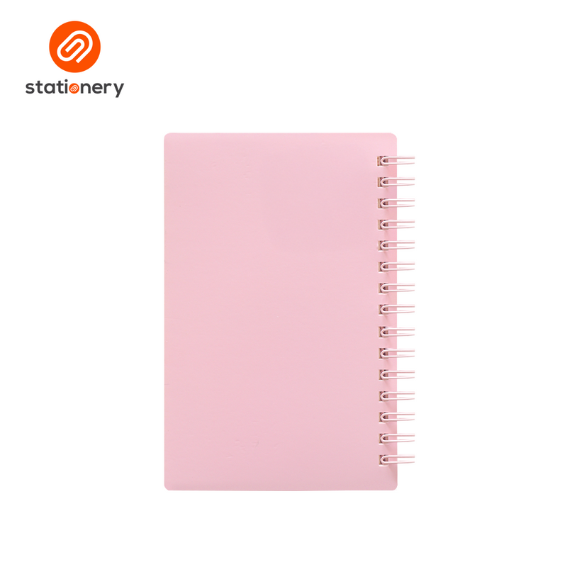 PP Cover Side Spiral Pocket Notebook - A6-zoom-