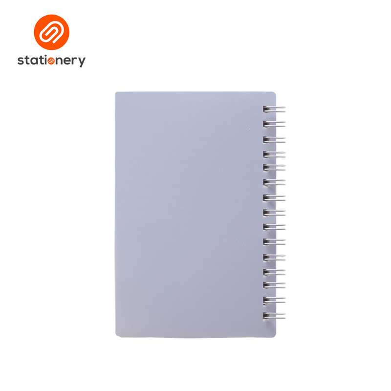 PP Cover Side Spiral Pocket Notebook - A6-zoom-