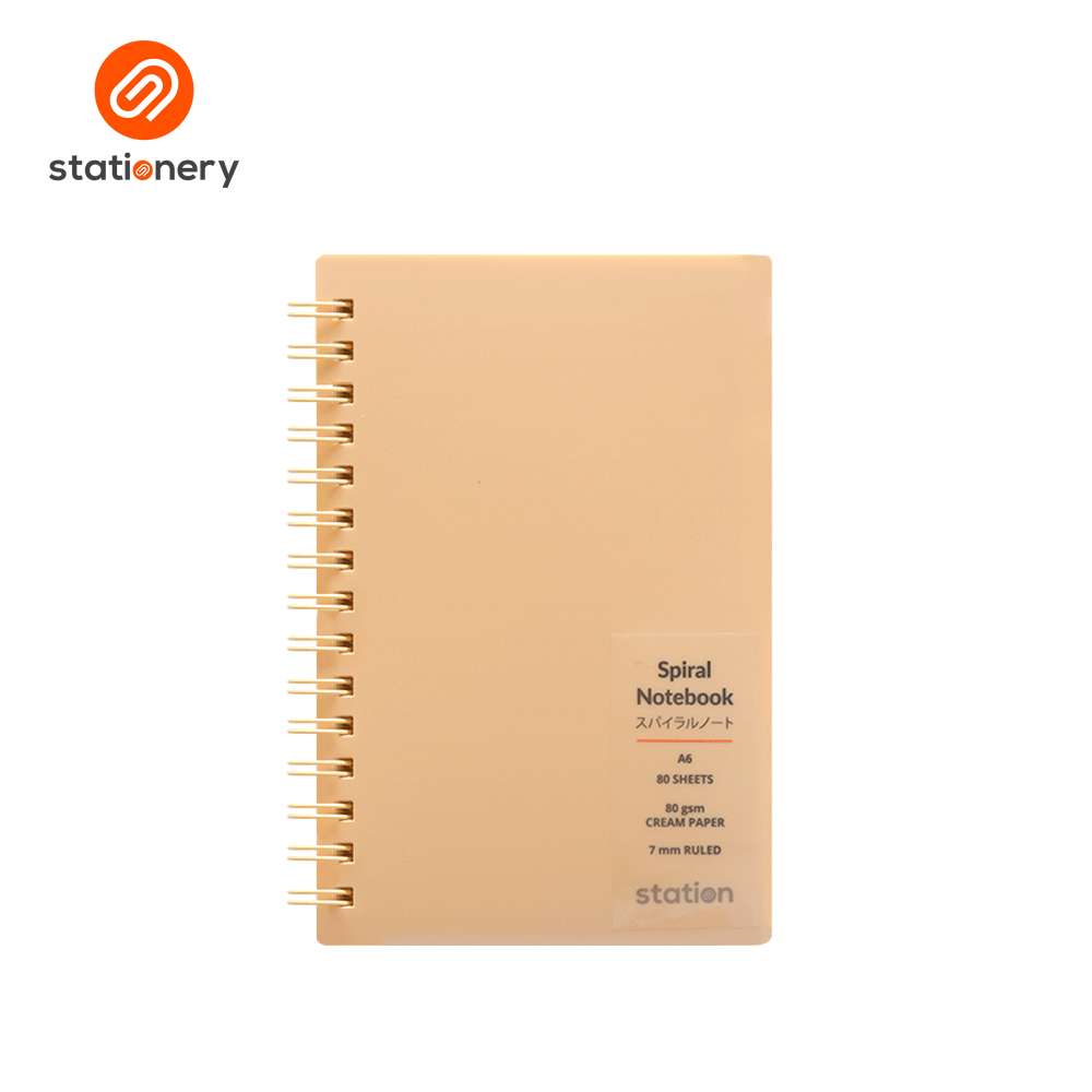 PP Cover Side Spiral Pocket Notebook - A6-zoom-12